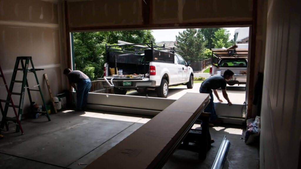 Walk Through Garage Door
